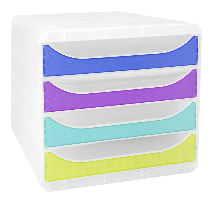 Exacompta Drawer Unit Chromaline Plastic Assorted