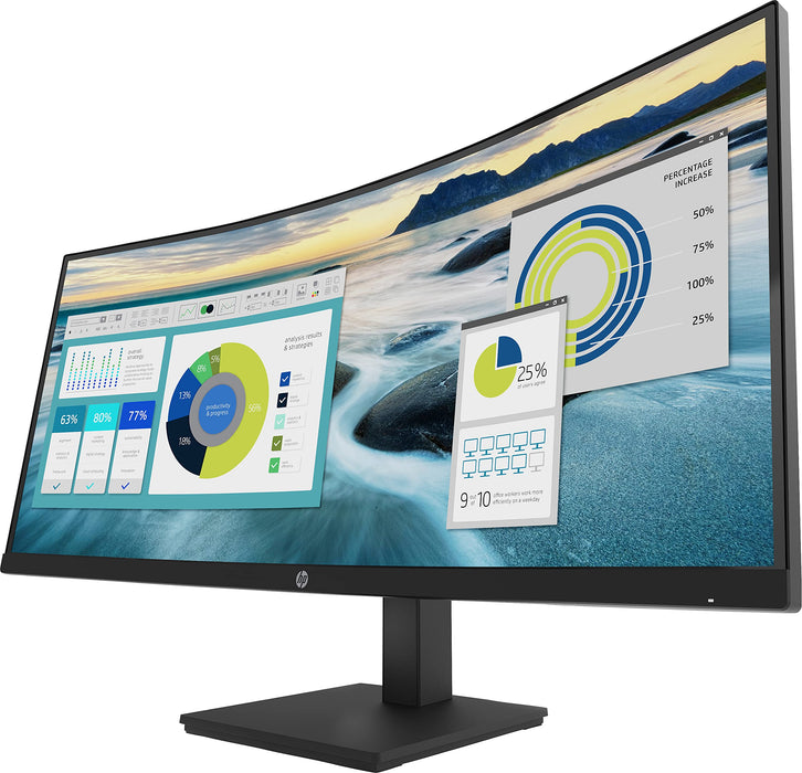 HP P Series 86.4 cm (34") LED Desktop Monitor G4 Black 21Y56AA#ABB