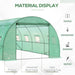 OutSunny Polytunnel Greenhouse 590 (L) x 300 (W) x 200 (H) cm.