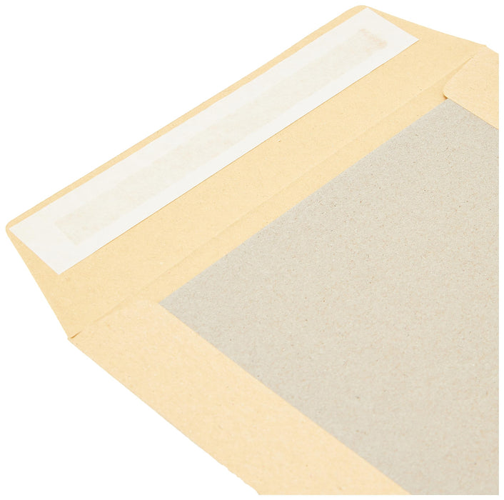 Purely Board Back Envelopes C5 Peel & Seal 229 x 162 mm Plain 120 gsm Manilla Pack of 125