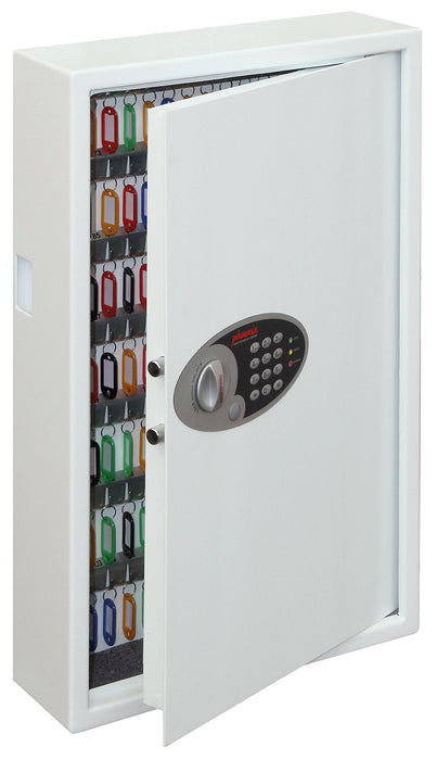 Phoenix Key Deposit Safe 144 Hook with Electronic Lock Cygnus KS0033E 430 x 130 x 660mm White