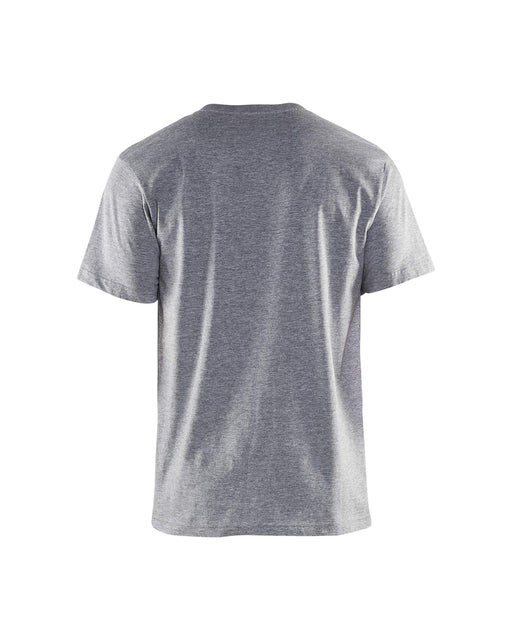 BLÅKLÄDER T-shirt 35251043 Cotton, Viscose Grey Melange Size L