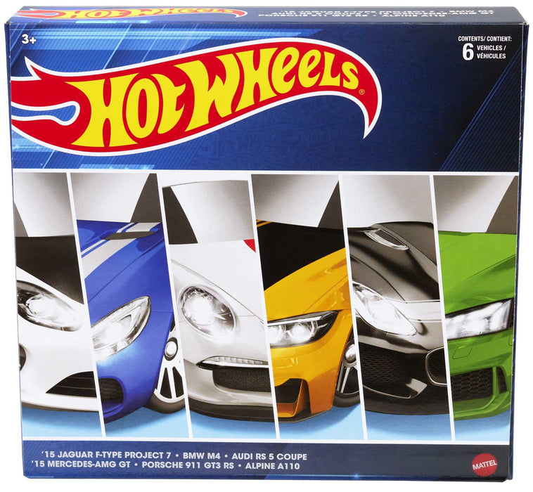 Hot Wheels European Car Culture 6-Multipack /HGM12-6413