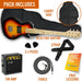 3rd Avenue Junior Electric Rock Guitar Set Sunburst