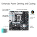 ASUS PRIME B760M-A WIFI D4 - Motherboard - micro ATX - LGA1700 Socket - B760 Chipset - USB 3.2 Gen 1, USB 3.2 Gen 2, USB-C 3.2 Gen 1 - 2.5 Gigabit LAN, Wi-Fi 6, Bluetooth - onboard graphics (CPU required) - HD Audio (8-channel)