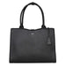 SOCHA Laptop Bag Diamond 15.6 Inch Leather Black 44 x 13 x 31 cm