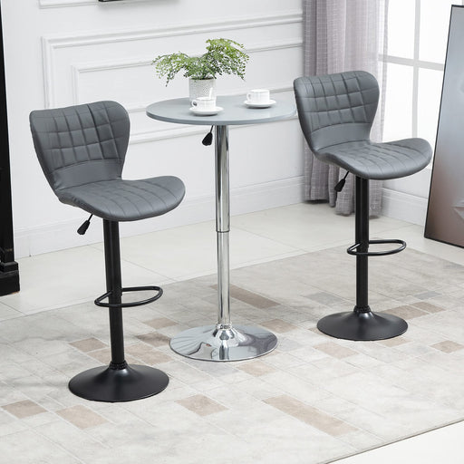 HOMCOM Bar Stool 835-544V70 Grey