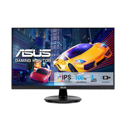 ASUS VA24DQF - LED monitor - 24" (23.8" viewable) - 1920 x 1080 Full HD (1080p) @ 100 Hz - IPS - 250 cd/m² - 1300:1 - 1 ms - HDMI, DisplayPort - speakers - black