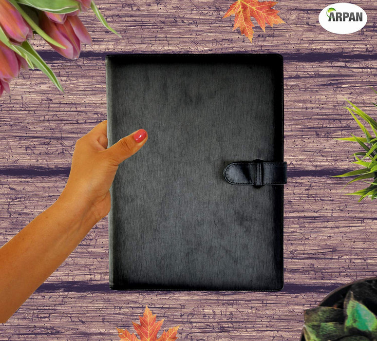 ARPAN Display Book A4 Black 36 Pockets