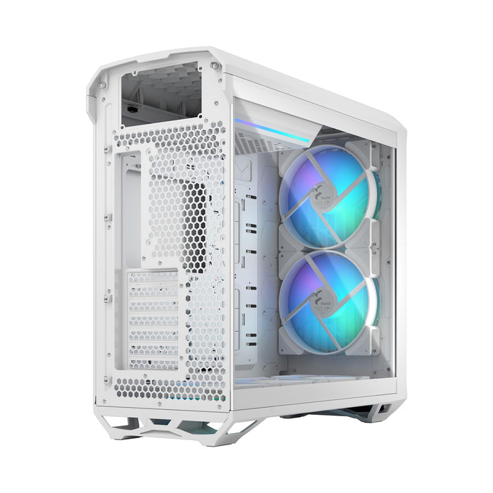 Fractal Design Torrent White TG RGB Clear Tint Mid Tower PC Case