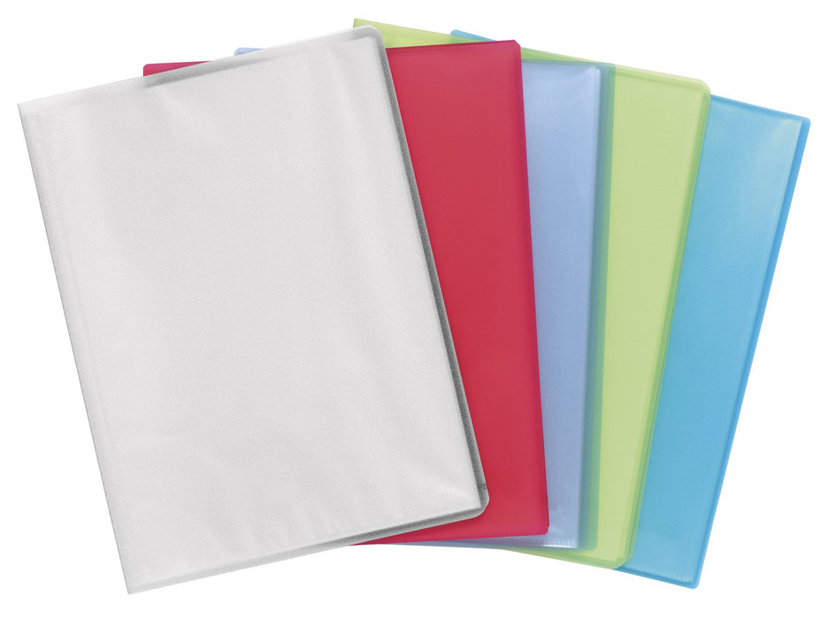 Exacompta Display Book 85869E A4 Assorted 80 Pockets Pack of 8