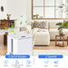 HOMCOM Dehumidifier 821-017V71 2.5 (W) x 2.2 (D) x 4.45 (H) cm