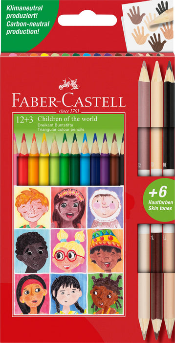 Faber-Castell Colouring Pencils Pack of 15