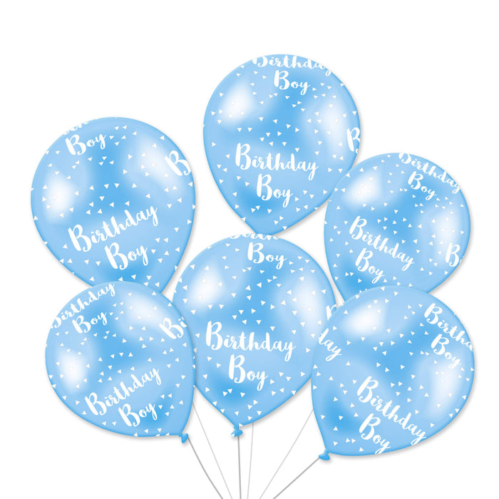 On the Wall Balloons Birthday Multicolour 21133 Pack of 6