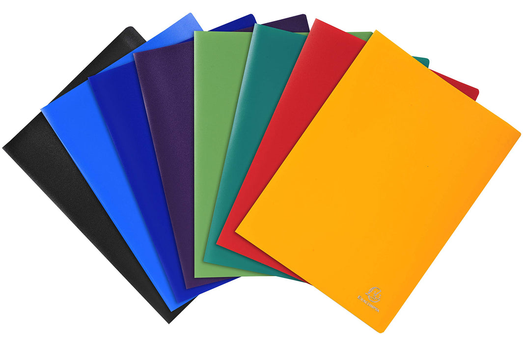 Exacompta Display Book 85109E A4 Yellow 100 Pockets Pack of 8