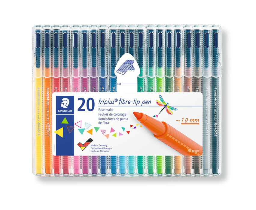 STAEDTLER Pencils Triplus Assorted Pack 20