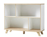 Germania Bookcase White 1,200 x 400 x 910 mm