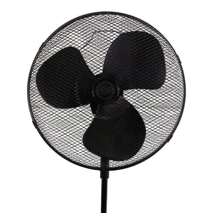 igenix Pedestal Fan Black 70 x 70 x 125 cm