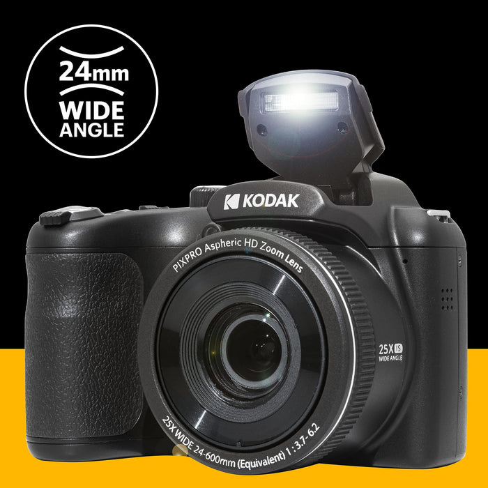 Kodak Digital Camera AZ255 Full HD Black