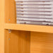 Homcom Shelving Unit for 420 CDS Beech