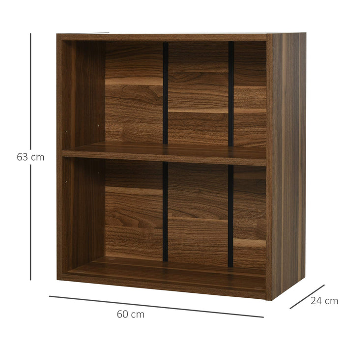 HOMCOM Cupboard 02-0597 Particle Board Brown 240 mm x 600 mm x 630 mm