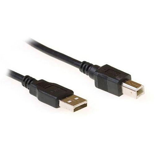 ewent EC2402 1 x USB A Male to 1 x USB B Male High Speed ??Connection Cable 1.8m Black