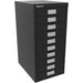 Bisley Multi Drawer Cabinet H2910NL 10 Drawers Black 279 x 380 x 590 mm