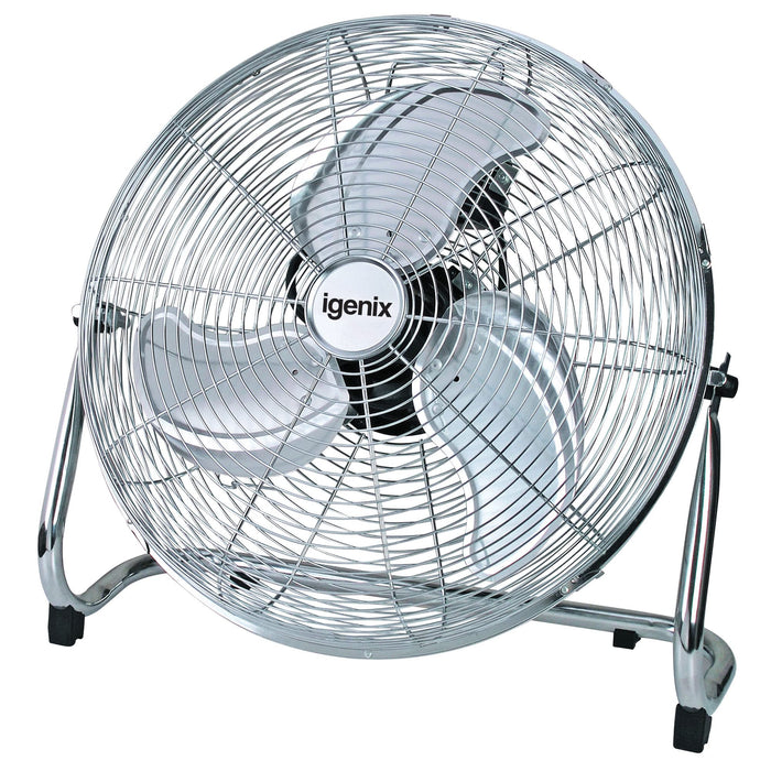 igenix Fan DF1800 120 W Stainless Steel 18 inch Silver 1 Speed Settings 54 x 19.5 x 54 cm