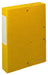 Exacompta Filing Box 50919E A4 Yellow Glossy Card 25 x 33 cm Pack of 10