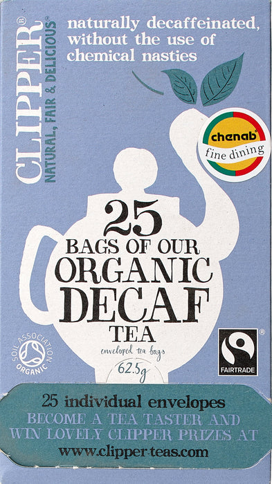 Clipper Organic Decaf Tea Pack of 25