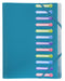 Exacompta Multipart File Special format 12 Part Assorted 55180E 24 (W) x 32 (H) cm Pack of 10