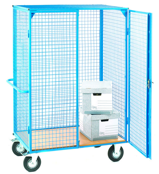 GPC Heavy Duty Distribution Truck, Wood Base, Lockable Doors, 1270 x 750mm, 500kg Capacity