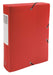 Exacompta Filing Box 59885E A4 Red Polypropylene 25 x 33 cm Pack of 8