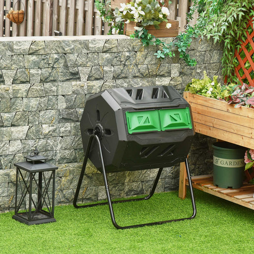 OutSunny Compost Bin 160 L Black