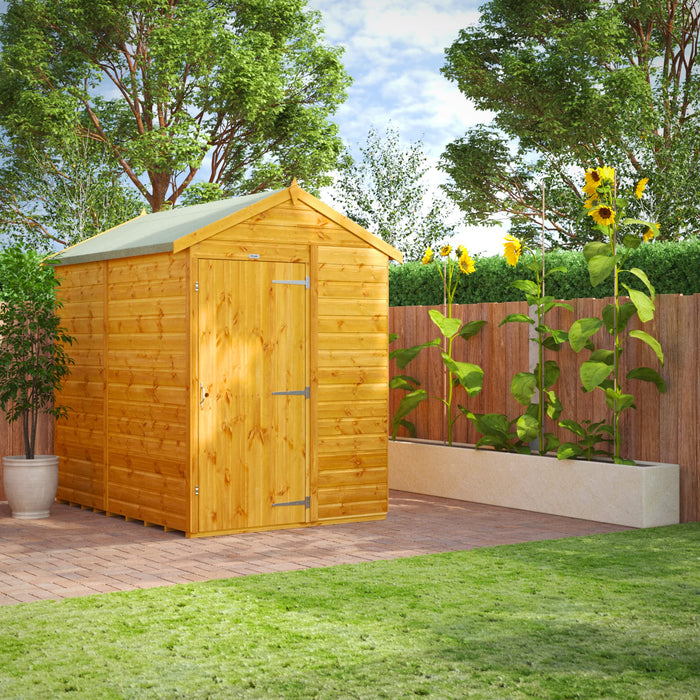 Power Garden Shed 75PAW Golden Brown 7x5