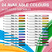 Sharpie S-Note 2138233 Highlighter Pastel Colours chisel Fine to Broad Not Refillable Pack of 12