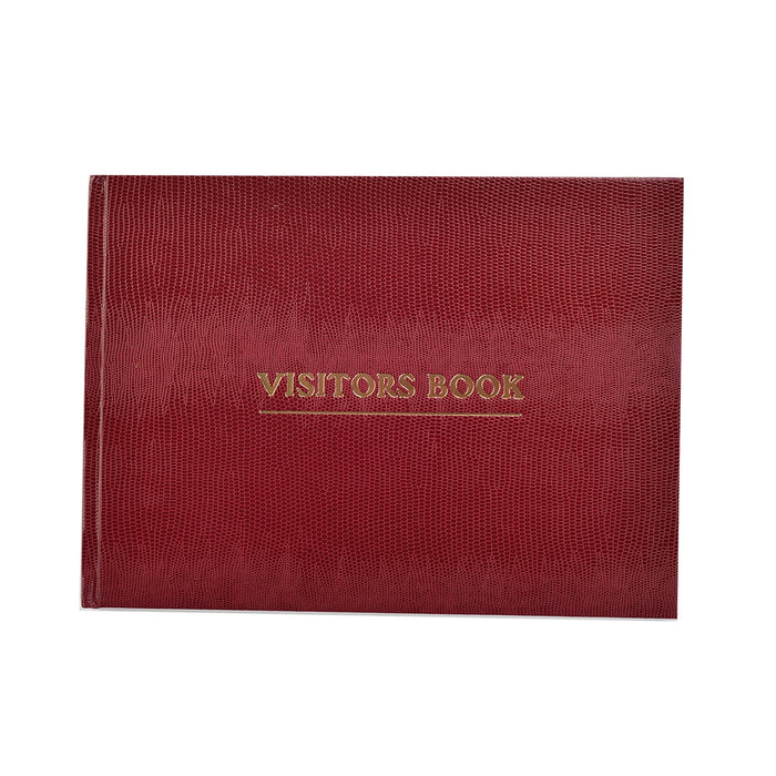 ARPAN Visitors Book CL-VBRD A4 Landscape Red 27 x 20 x 2 cm