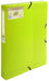 Exacompta Filing Box 553573E A4 Green Polypropylene 25 x 33 cm Pack of 8