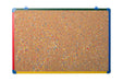 Bi-Office Schoolmate Notice Board 90 (W) x 60 (H) cm Brown