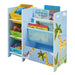 LIBERTY HOUSE TOYS Storage Unit TF5007 Medium-density fibreboard and Fabric 2+ 650 (W) x 300 (D) x 600 (H) mm Blue