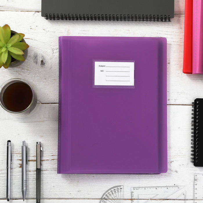 ARPAN Display Book A4 Purple 62 Pockets