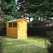 Power Garden Shed 104PADD Golden Brown 10x4