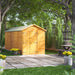 Power Garden Shed 206PAWDD Golden Brown 20x6