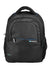 Monolith Laptop Backpack Blue Line 3312 15.6 Inch Recycled Plastic Black 32 x 14 x 43 cm