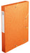 Exacompta Filing Box 14015H A4 40mm Spine Orange Mottled Pressboard 25x33cm Pack of 10