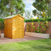 Power Garden Shed 64PAWDD Golden Brown