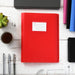 ARPAN Display Book A4 Red 104 Pockets