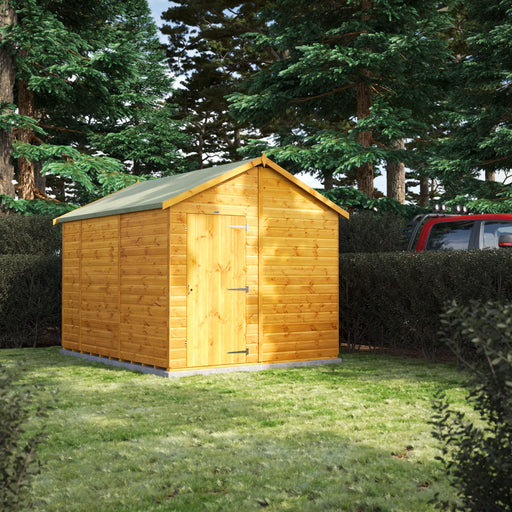 Power Garden Shed 108PAW Golden Brown 10x8