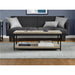 Alphason Rectangular Coffee Table with Grey Oak Coloured MDF Top and Grey Oak Coloured Frame 5049096PCOM 1049 x 500 x 399mm