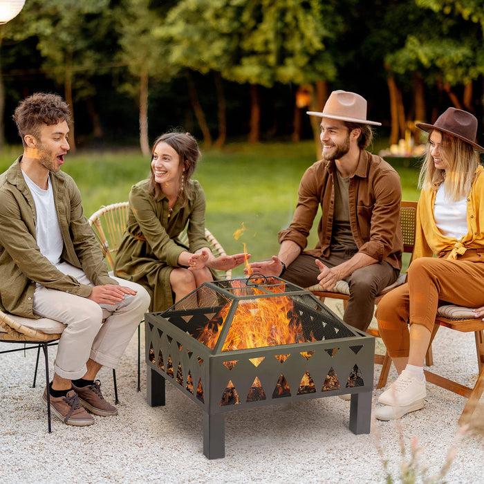 OutSunny Firepit 842-232 Metal